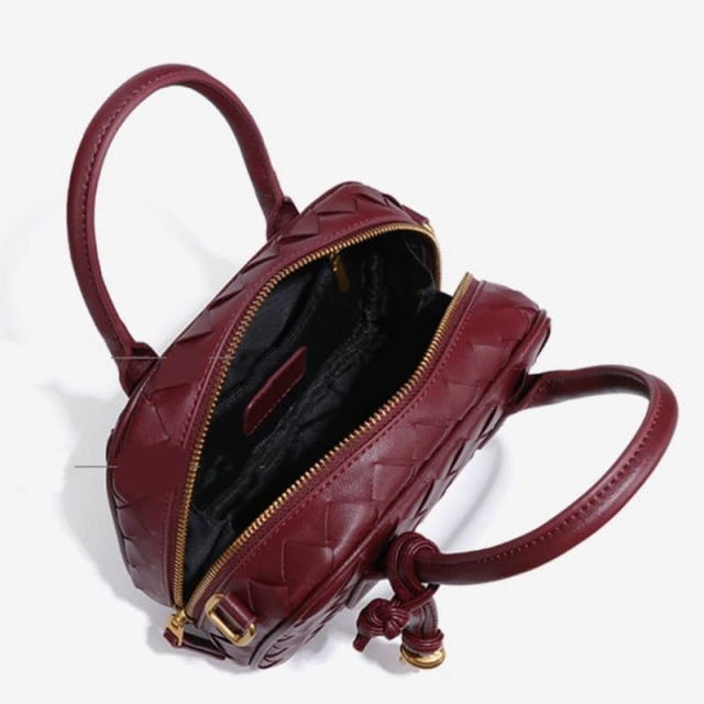New Bowling Ball Bag For Women, High-End Woven Pillow Bag, Handbag/Crossbody Bag