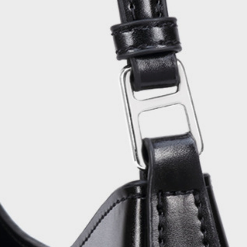 New Fashionable And Niche Design Crescent-Shaped Genuine Leather Women's Handbag, Crossbody Bag, Shoulder Bag, Women's Tote Bag