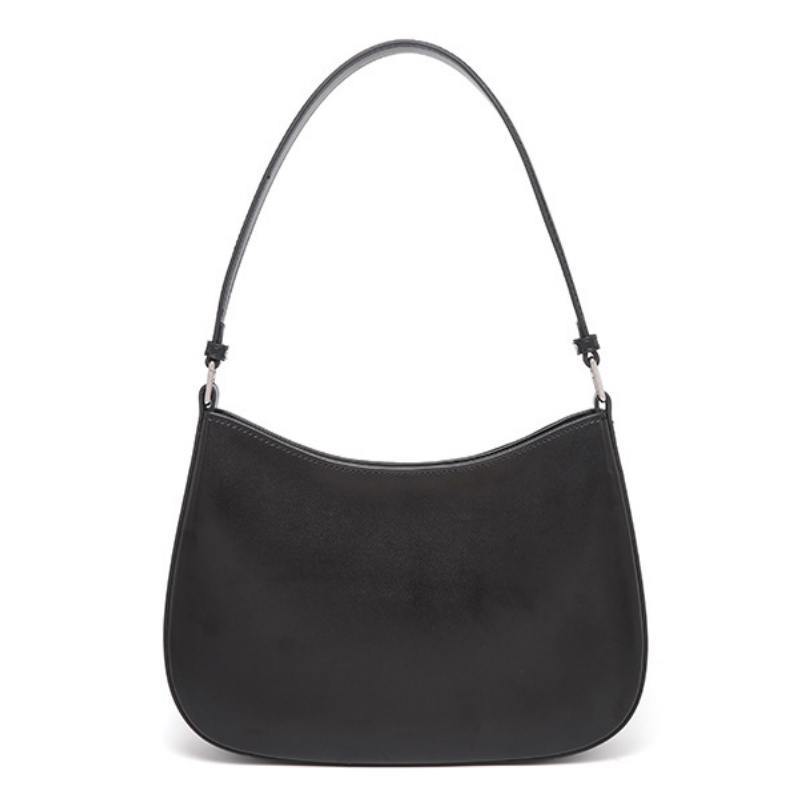 New Fashionable And Niche Design Crescent-Shaped Genuine Leather Women's Handbag, Crossbody Bag, Shoulder Bag, Women's Tote Bag