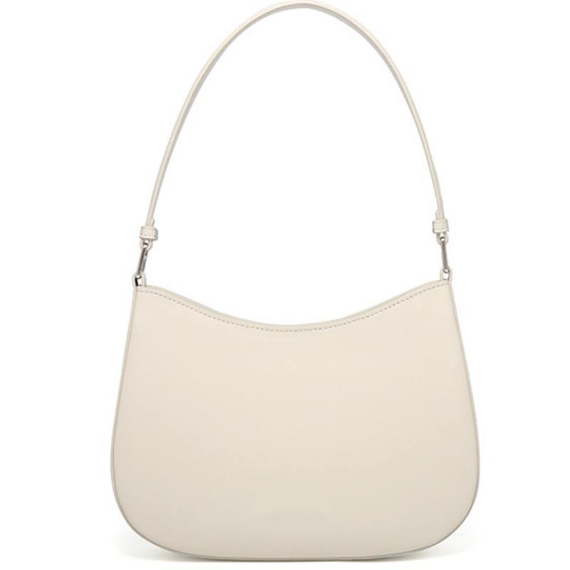 New Fashionable And Niche Design Crescent-Shaped Genuine Leather Women's Handbag, Crossbody Bag, Shoulder Bag, Women's Tote Bag