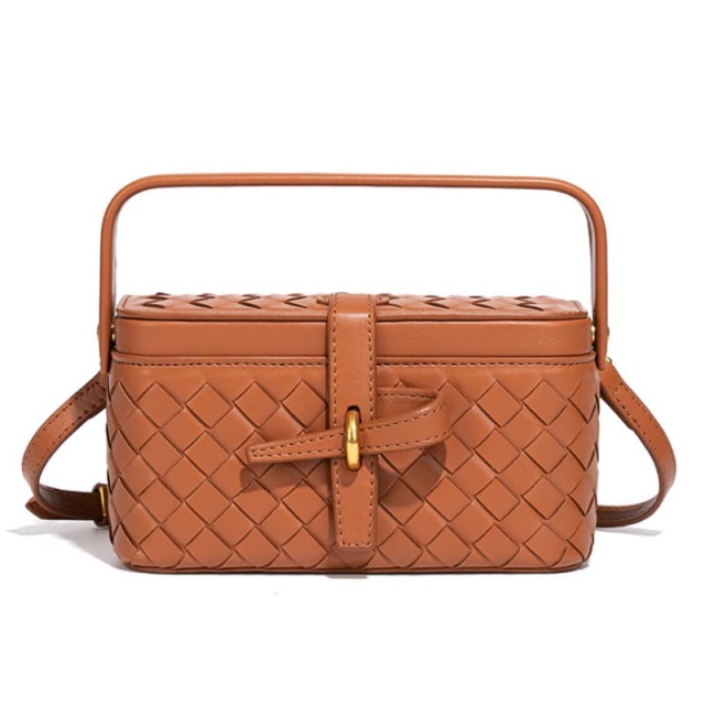 Niche Design New Camera Bag, Retro Versatile Handbag, Woven Crossbody Bag