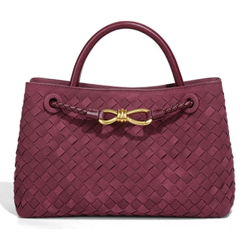 New Women's Handbag With Metal Buckle, Tote Bag, Suede And Frosted Leather, Shoulder Bag/Crossbody Bag