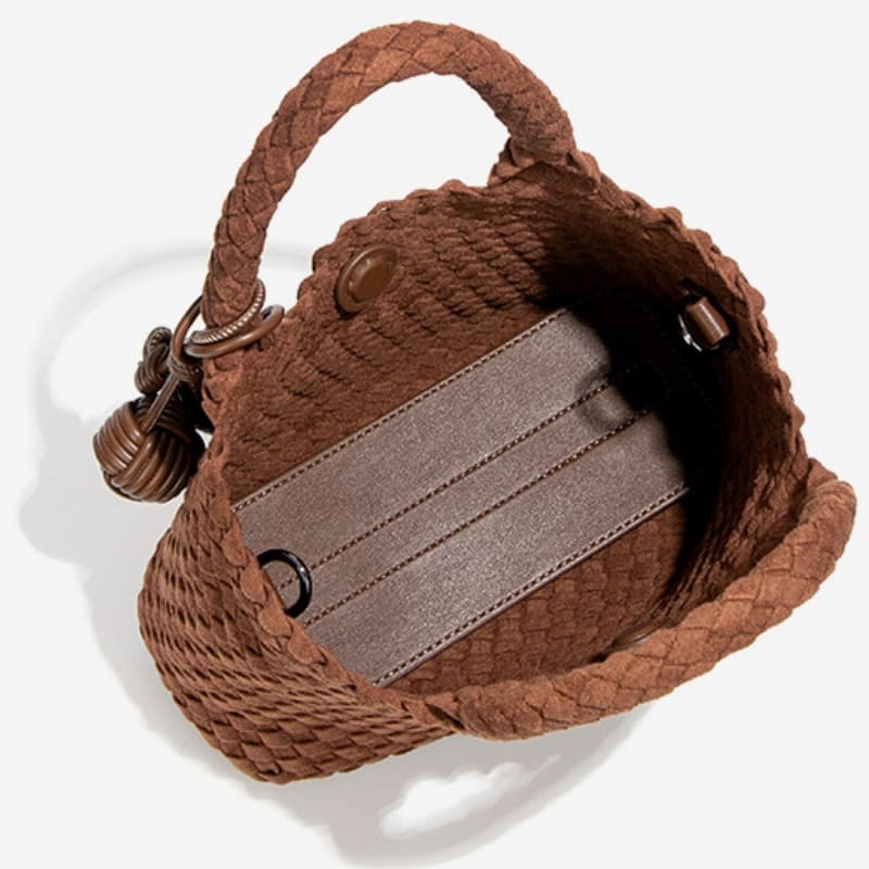 Niche Design, Stylish And Versatile New Soft Leather Hand-Woven Bag/Handbag/Shoulder/Crossbody Women's Bag