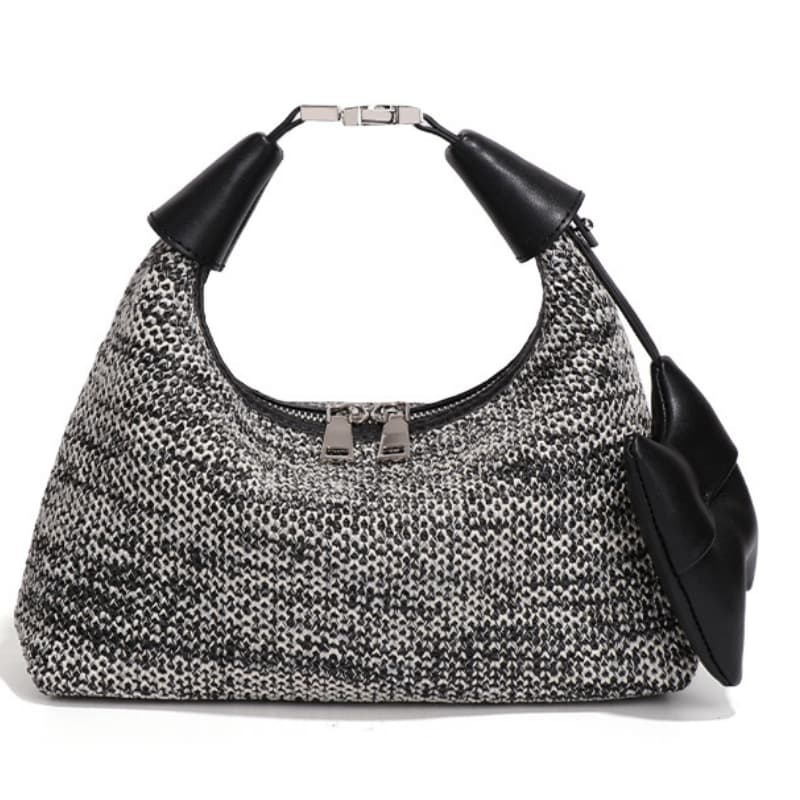 New Summer Straw Handbag, Versatile, Casual, Stylish Raffia Handbag For Beach Vacations