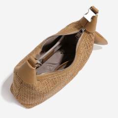 New Summer Straw Handbag, Versatile, Casual, Stylish Raffia Handbag For Beach Vacations