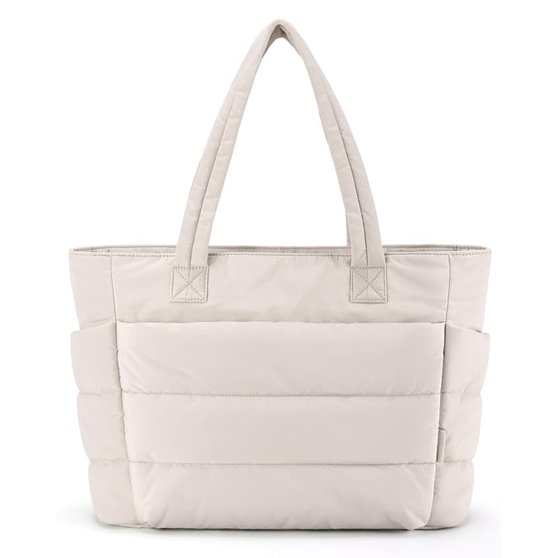 Large Capacity Tote Bag For Women, Portable Travel Storage Bag, Single Shoulder Bag With Compartments And Cross-Body Strap