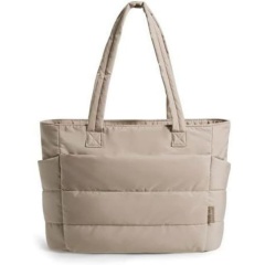 Large Capacity Tote Bag For Women, Portable Travel Storage Bag, Single Shoulder Bag With Compartments And Cross-Body Strap