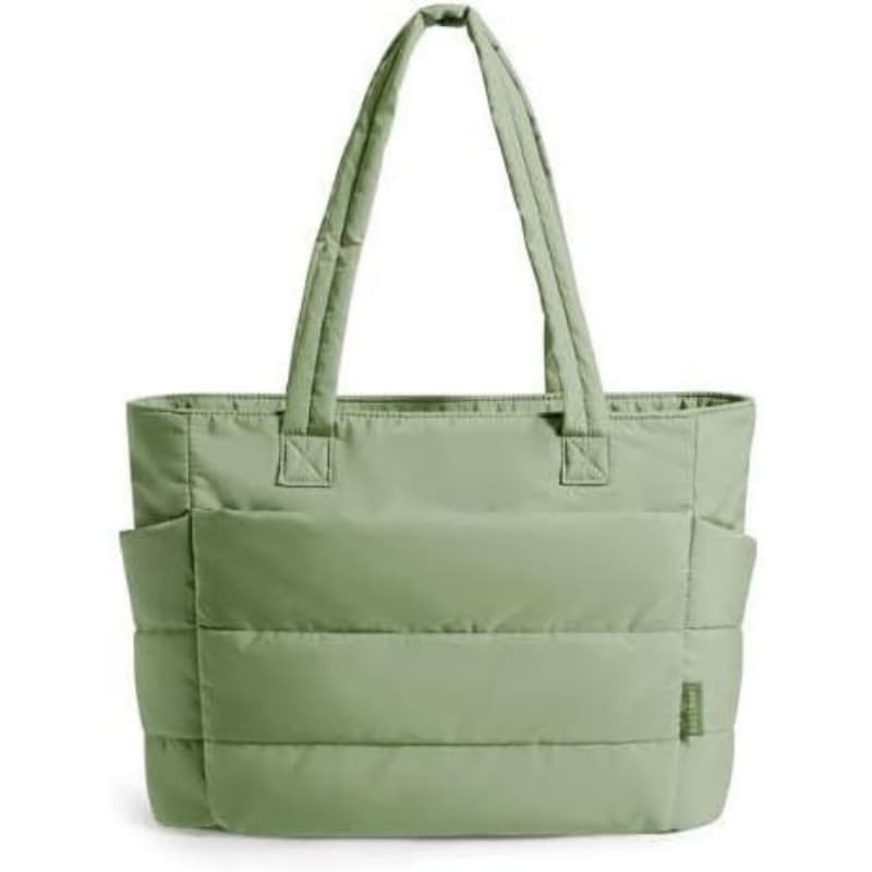 Large Capacity Tote Bag For Women, Portable Travel Storage Bag, Single Shoulder Bag With Compartments And Cross-Body Strap
