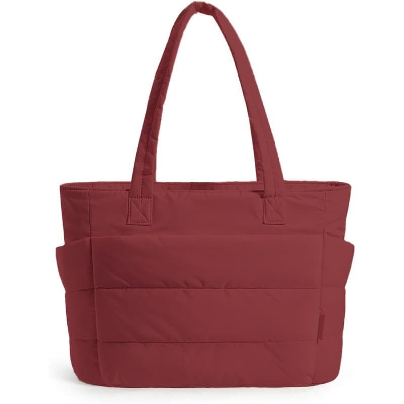 Large Capacity Tote Bag For Women, Portable Travel Storage Bag, Single Shoulder Bag With Compartments And Cross-Body Strap