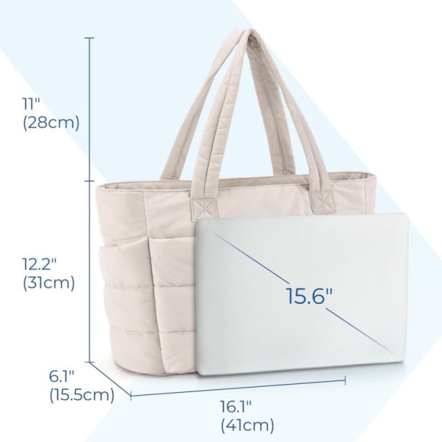 Large Capacity Tote Bag For Women, Portable Travel Storage Bag, Single Shoulder Bag With Compartments And Cross-Body Strap