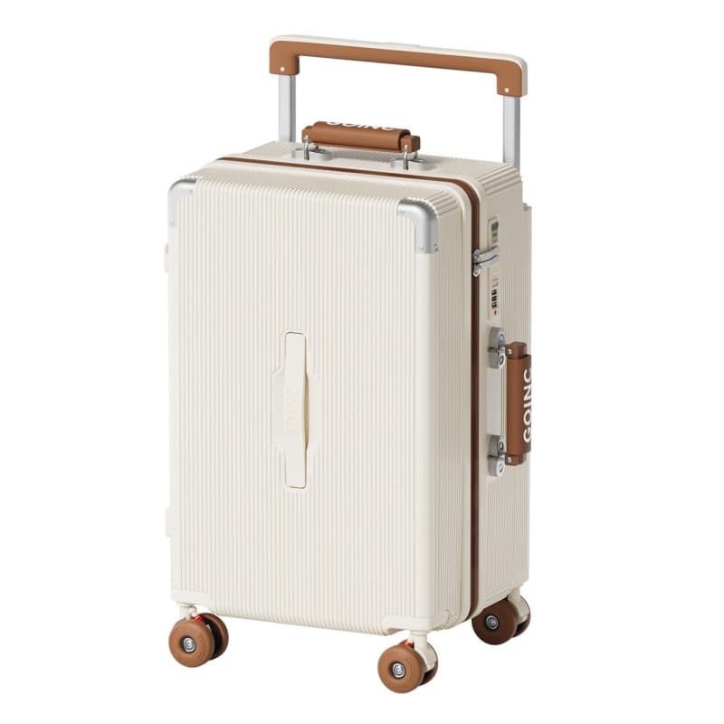 Wide-Handle, Large-Capacity, Multi-Functional Trolley Suitcase, Thickened Travel Suitcase, Combination Lock Case