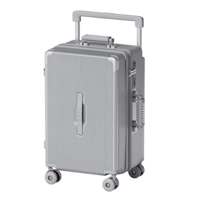 Wide-Handle, Large-Capacity, Multi-Functional Trolley Suitcase, Thickened Travel Suitcase, Combination Lock Case
