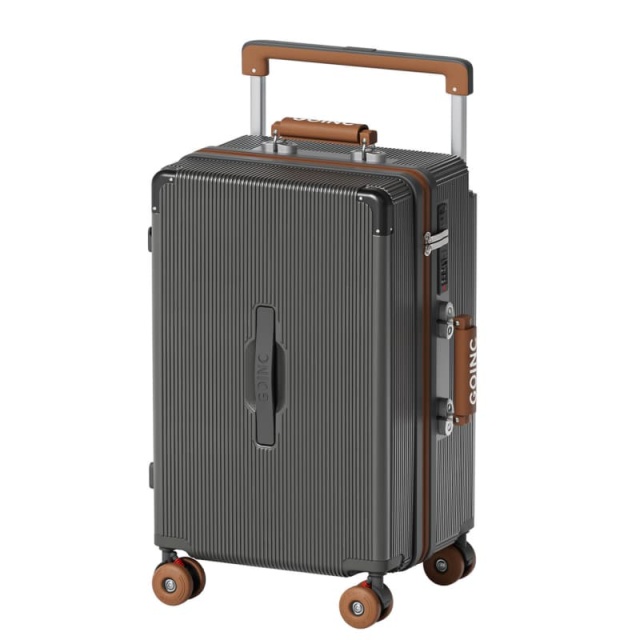 Wide-Handle, Large-Capacity, Multi-Functional Trolley Suitcase, Thickened Travel Suitcase, Combination Lock Case