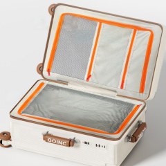 Wide-Handle, Large-Capacity, Multi-Functional Trolley Suitcase, Thickened Travel Suitcase, Combination Lock Case