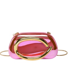 Acrylic Clutch Bag For Evening Events, Women's Handbag, European And American Style Handbag, Shoulder Bag, Crossbody Bag