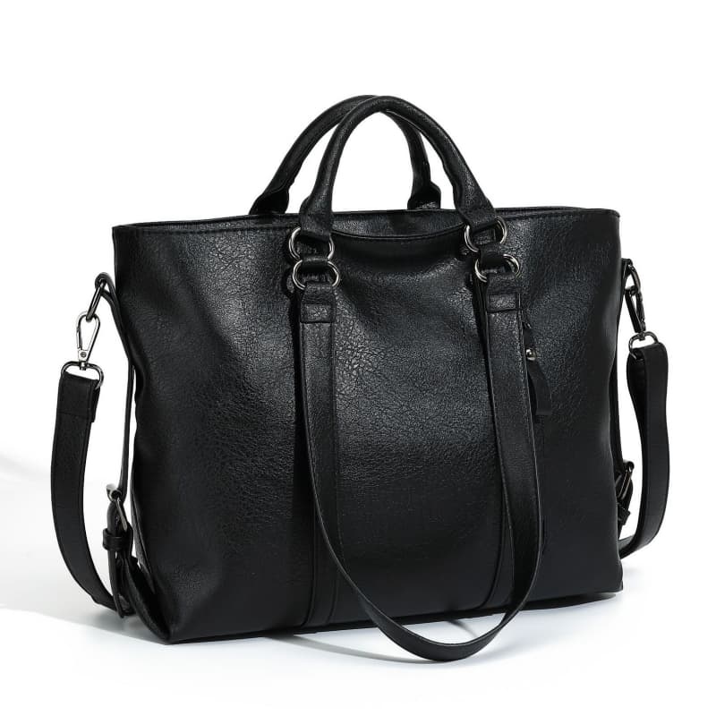New European And American Style Soft Leather Large Capacity Tote Bag/Shoulder/Handbag