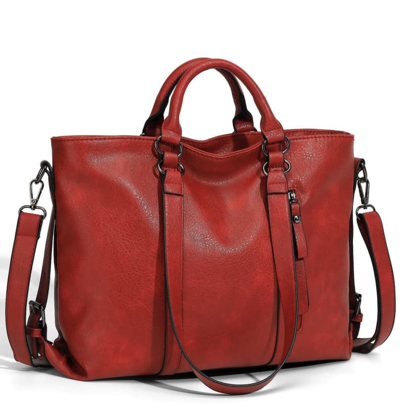 New European And American Style Soft Leather Large Capacity Tote Bag/Shoulder/Handbag