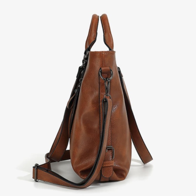New European And American Style Soft Leather Large Capacity Tote Bag/Shoulder/Handbag