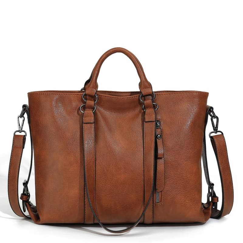 New European And American Style Soft Leather Large Capacity Tote Bag/Shoulder/Handbag