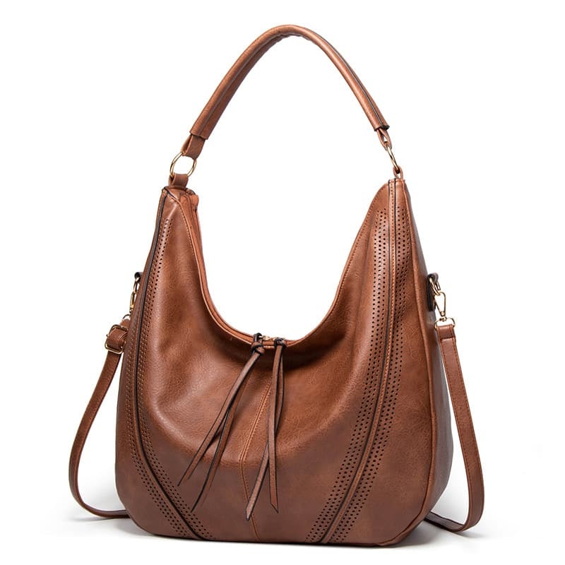 New Women's Handbag Wholesale Hollowed-Out Shoulder Casual Bag, Large Women's Casual Bag