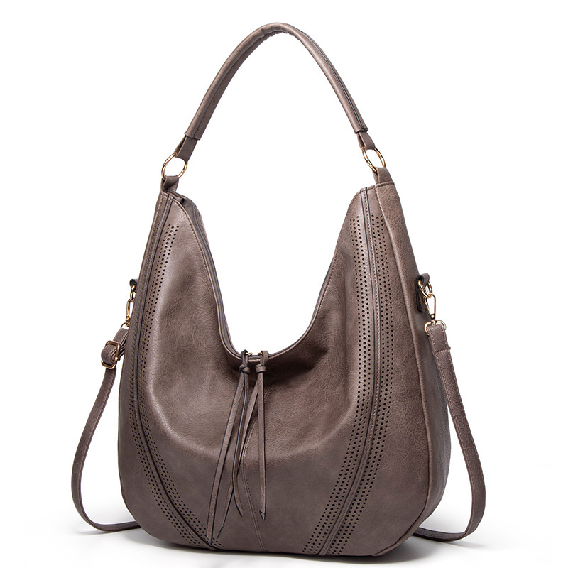 New Women's Handbag Wholesale Hollowed-Out Shoulder Casual Bag, Large Women's Casual Bag