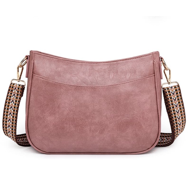 Women's Soft Leather Shoulder Bag, Leisure Shoulder Bag, Large Capacity Retro Crossbody Bag