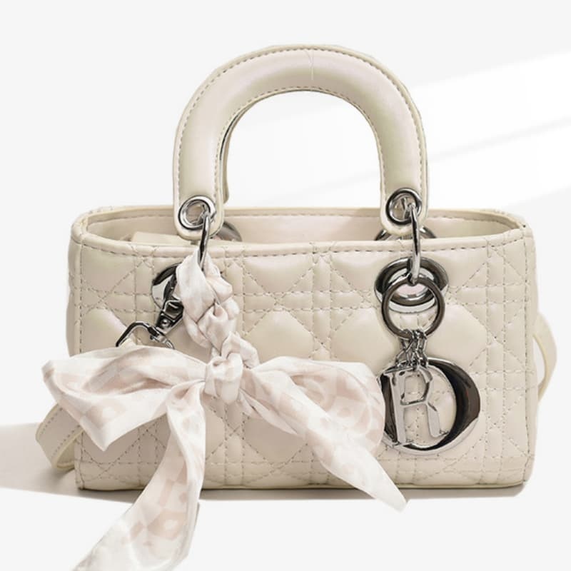 New Trendy Plaid Handbag For Women, Fashionable Women's Scarf Shoulder Bag, High-End Crossbody Bag