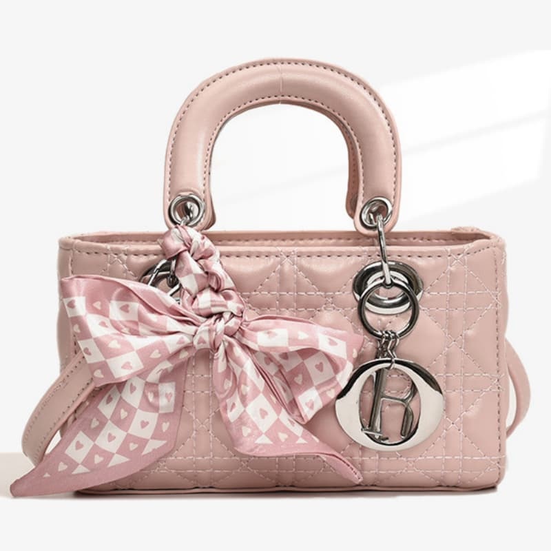 New Trendy Plaid Handbag For Women, Fashionable Women's Scarf Shoulder Bag, High-End Crossbody Bag
