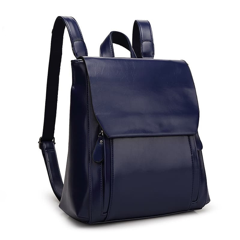 Factory Direct Sales Wholesale Fashionable Soft Leather Laptop Bags, Multi-Functional Casual Waterproof Backpack