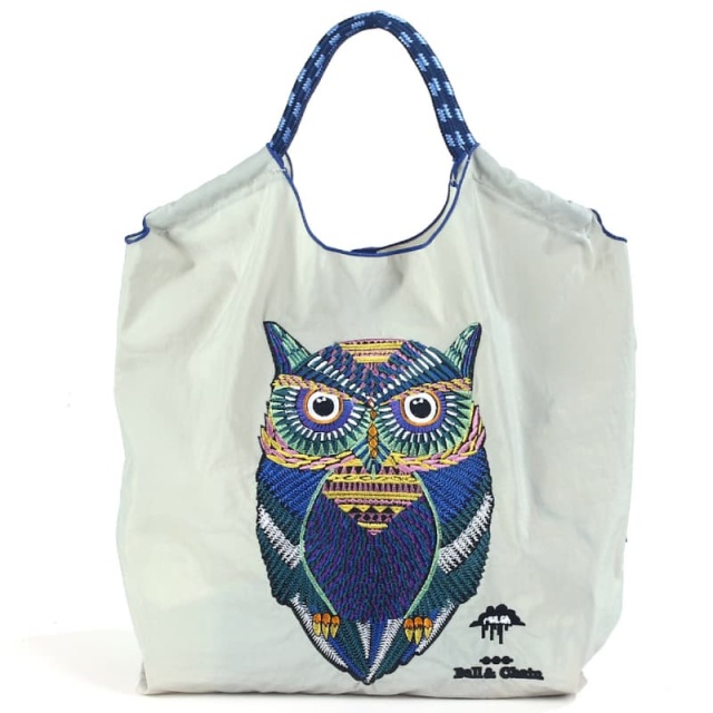Factory Direct Sale Embroidered Nylon Shopping Bag, Simple, Versatile, Large Capacity, Trendy Shoulder Bag