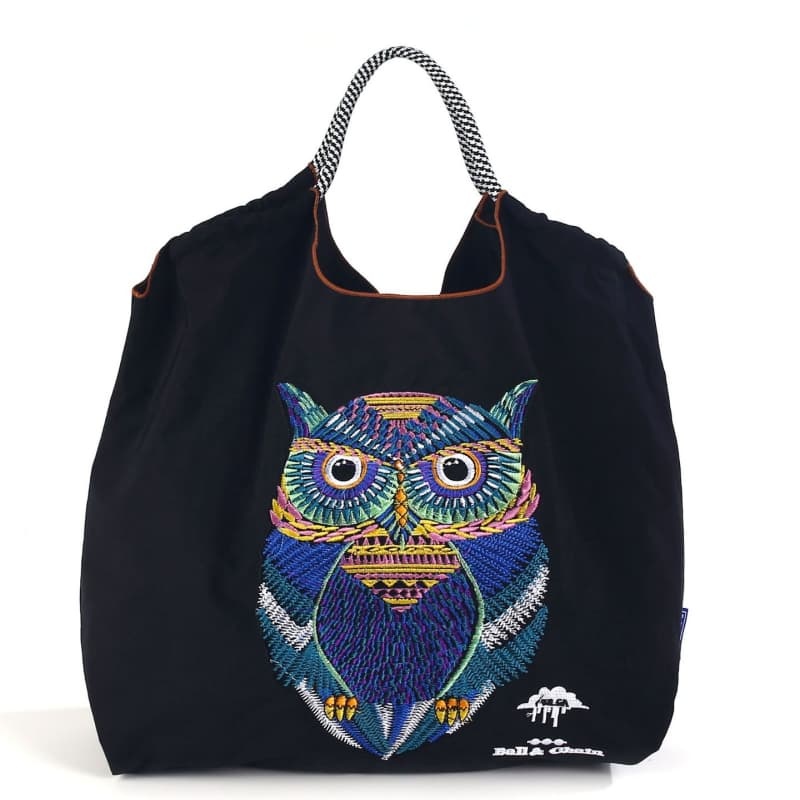Factory Direct Sale Embroidered Nylon Shopping Bag, Simple, Versatile, Large Capacity, Trendy Shoulder Bag