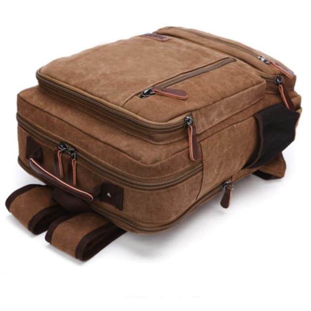 Factory Wholesale Casual Fashion Canvas Backpacks, Retro Backpacks, Laptop Double Shoulder bags