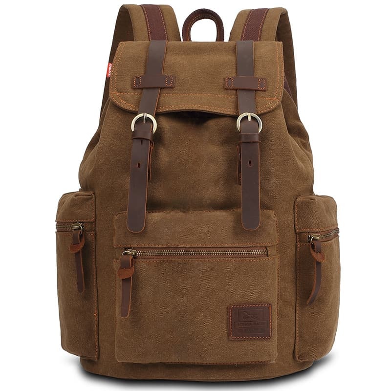 Factory Direct Wholesale Canvas Backpacks, Retro Backpacks, Laptop Bags, Large Capacity Waterproof Bags