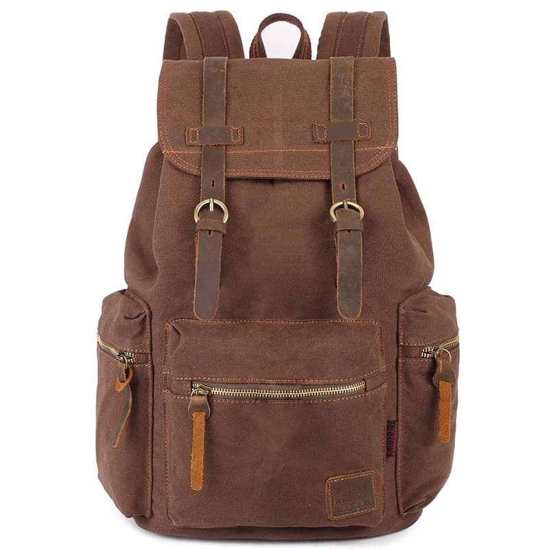 Factory Direct Wholesale Canvas Backpacks, Retro Backpacks, Laptop Bags, Large Capacity Waterproof Bags