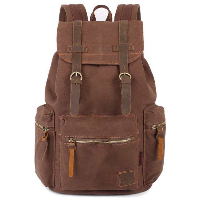 Factory Direct Wholesale Canvas Backpacks, Retro Backpacks, Laptop Bags, Large Capacity Waterproof Bags