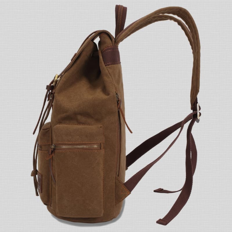 Factory Direct Wholesale Canvas Backpacks, Retro Backpacks, Laptop Bags, Large Capacity Waterproof Bags
