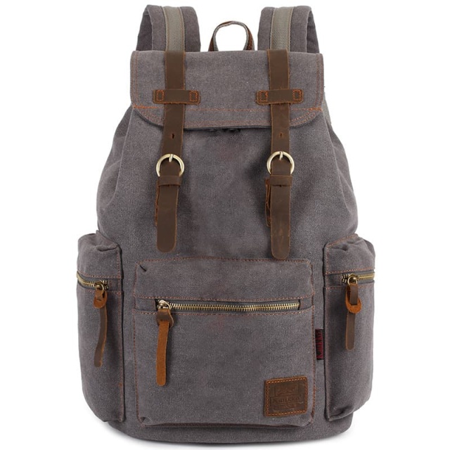 Factory Direct Wholesale Canvas Backpacks, Retro Backpacks, Laptop Bags, Large Capacity Waterproof Bags