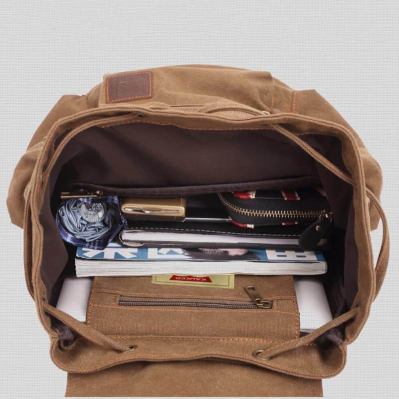 Factory Direct Wholesale Canvas Backpacks, Retro Backpacks, Laptop Bags, Large Capacity Waterproof Bags