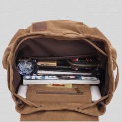 Factory Direct Wholesale Canvas Backpacks, Retro Backpacks, Laptop Bags, Large Capacity Waterproof Bags