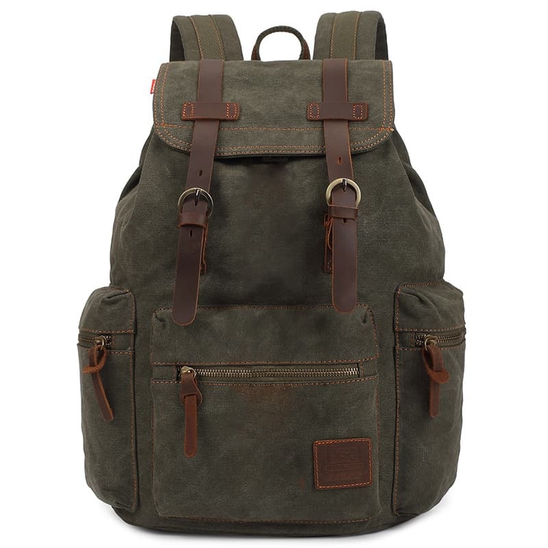 Factory Direct Wholesale Canvas Backpacks, Retro Backpacks, Laptop Bags, Large Capacity Waterproof Bags