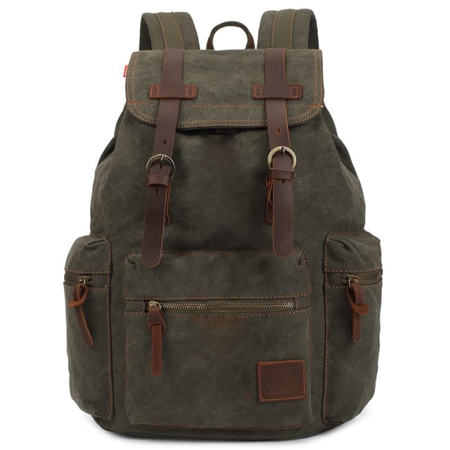 Factory Direct Wholesale Canvas Backpacks, Retro Backpacks, Laptop Bags, Large Capacity Waterproof Bags