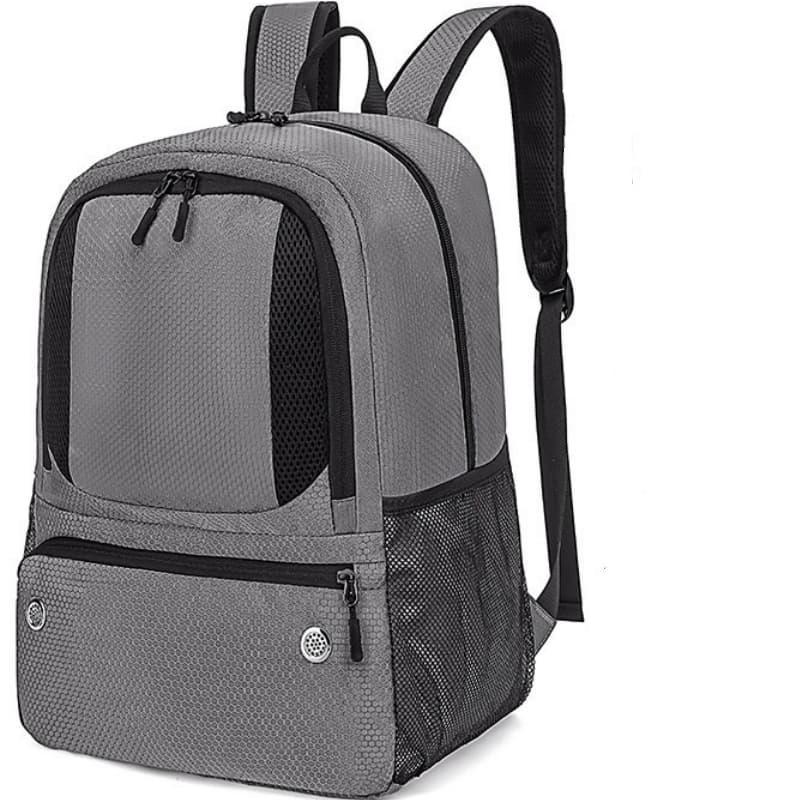 Storage Backpack/Outdoor Sports Waterproof Gear Bag With Independent Ball Compartment For Double Shoulder Bags