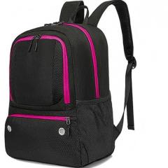 Pink with balck
