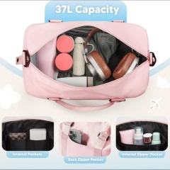 Large-Capacity Travel Duffel Bag, Foldable, Lightweight, Portable Storage Bag