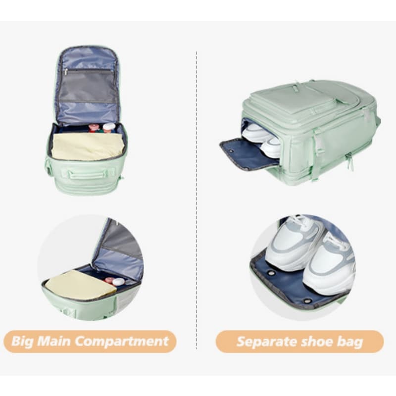 New Large-Capacity Travel Backpack, Carry-On Luggage Laptop Backpack, Factory Direct Wholesale
