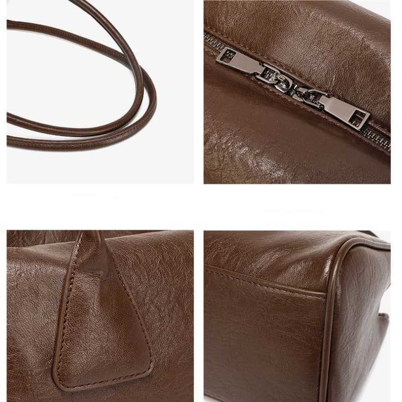 Factory Direct Wholesale Simple Retro Large-Capacity Armpit Shoulder Bag Commuting Handbag