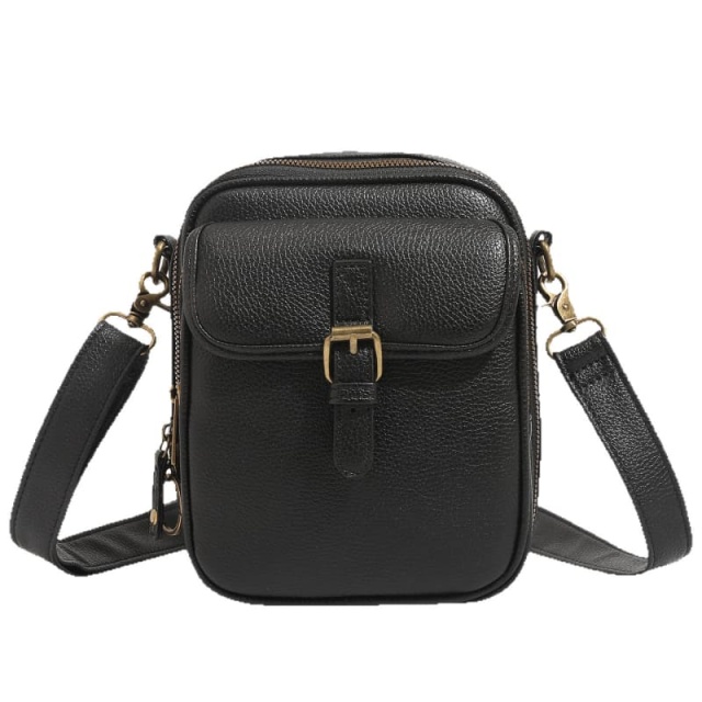 PU Shoulder Postman Bag & Storage Bag Casual Crossbody Bag Mobile Phone Bag