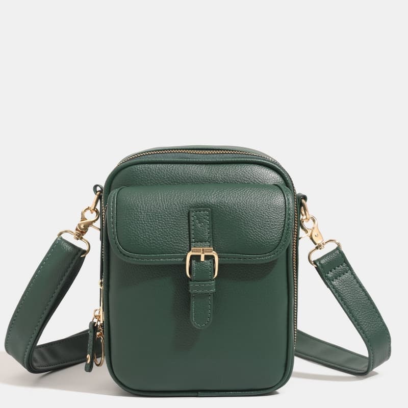 PU Shoulder Postman Bag & Storage Bag Casual Crossbody Bag Mobile Phone Bag