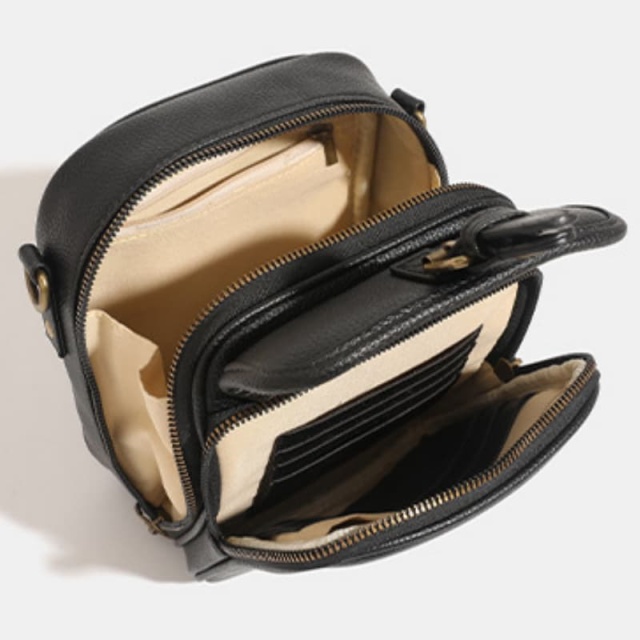 PU Shoulder Postman Bag & Storage Bag Casual Crossbody Bag Mobile Phone Bag