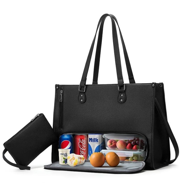 Large-Capacity Tote Bag & Multifunctional Laptop Bag & Briefcase & Shoulder Bag
